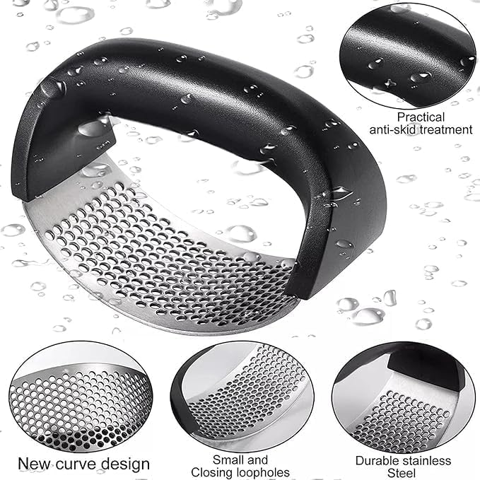 Garlic and Ginger Press Roller with Handle