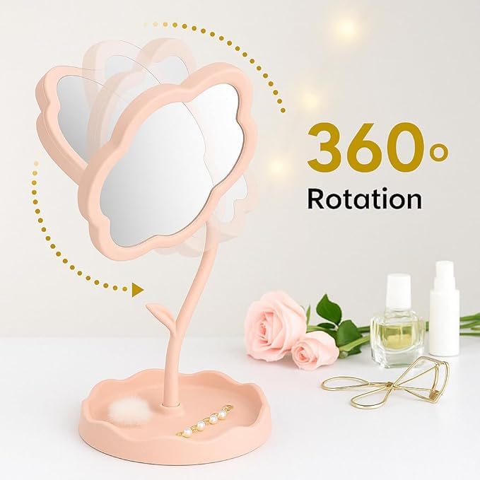 Cute Flower Mirror