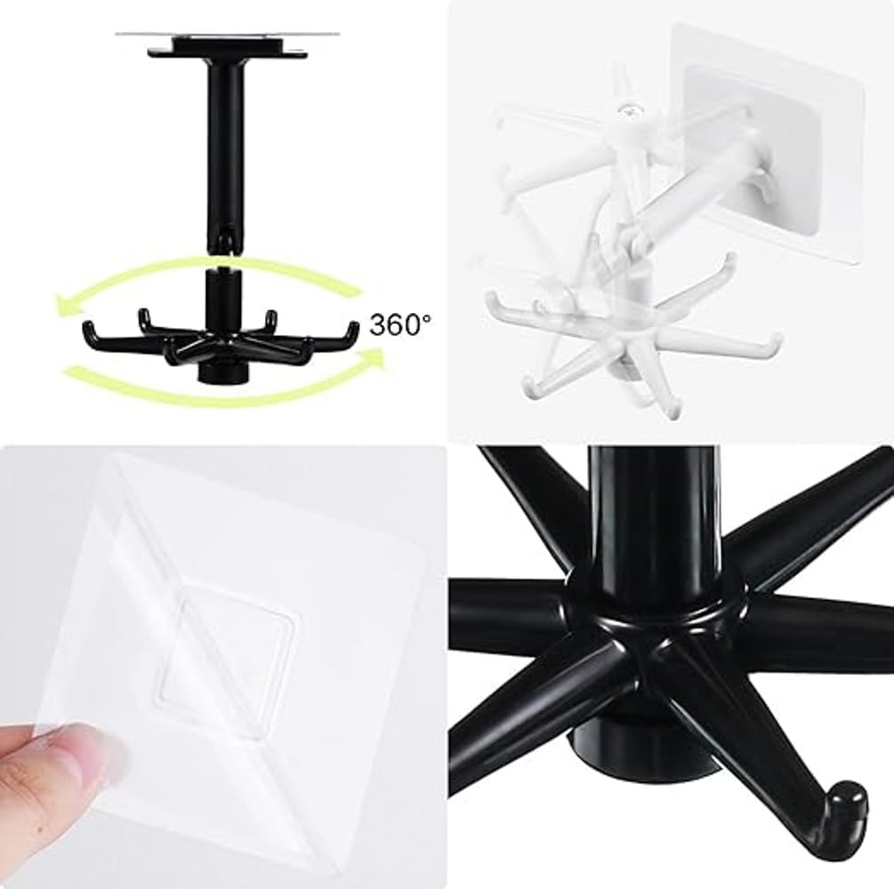 360 Degree Rotating Wall Hook