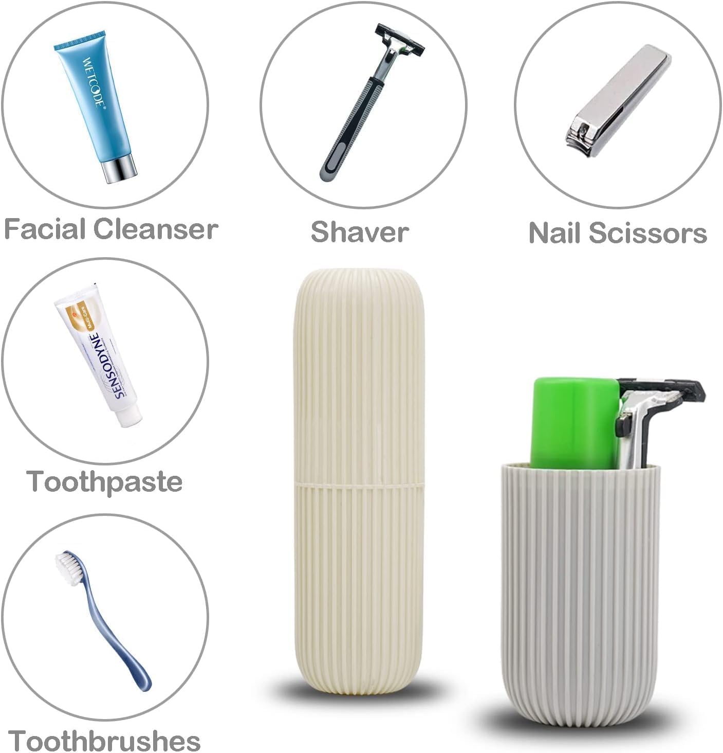 Travel Toothbrush and Soap Holder