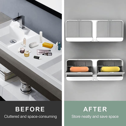 Double Soap Box (Wall-Mounted)