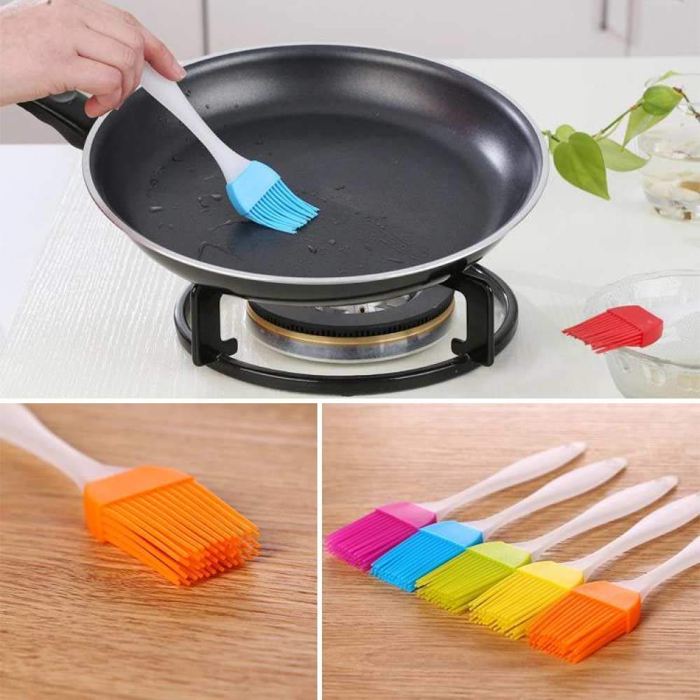Silicone Oil Brush with Spatula Brush