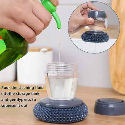 Soap Dispensing Dish Brush