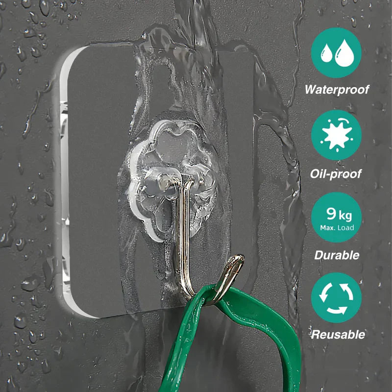 180° Adjustable Adhesive Steel Hook