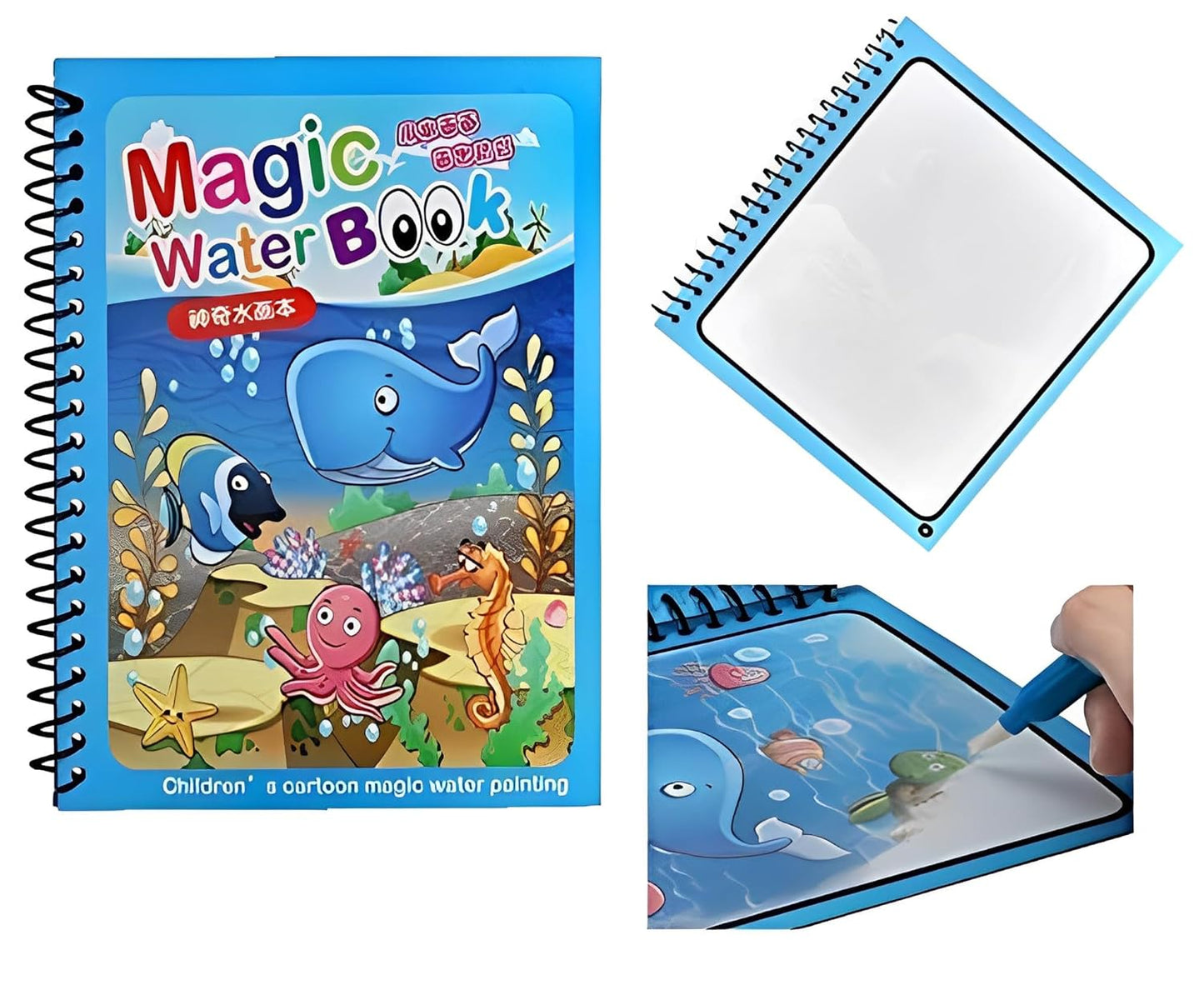 Magic Water Painting Book