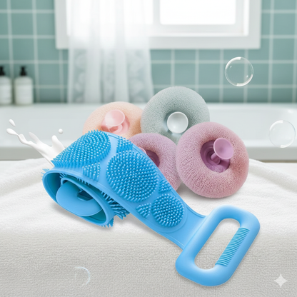 The Ultimate Bathing Belt + Soft Loofah