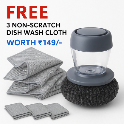 Soap Dispensing Dish Brush