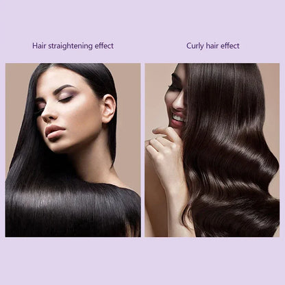 2 in 1 Rechargeable Hair Straightener + Comb