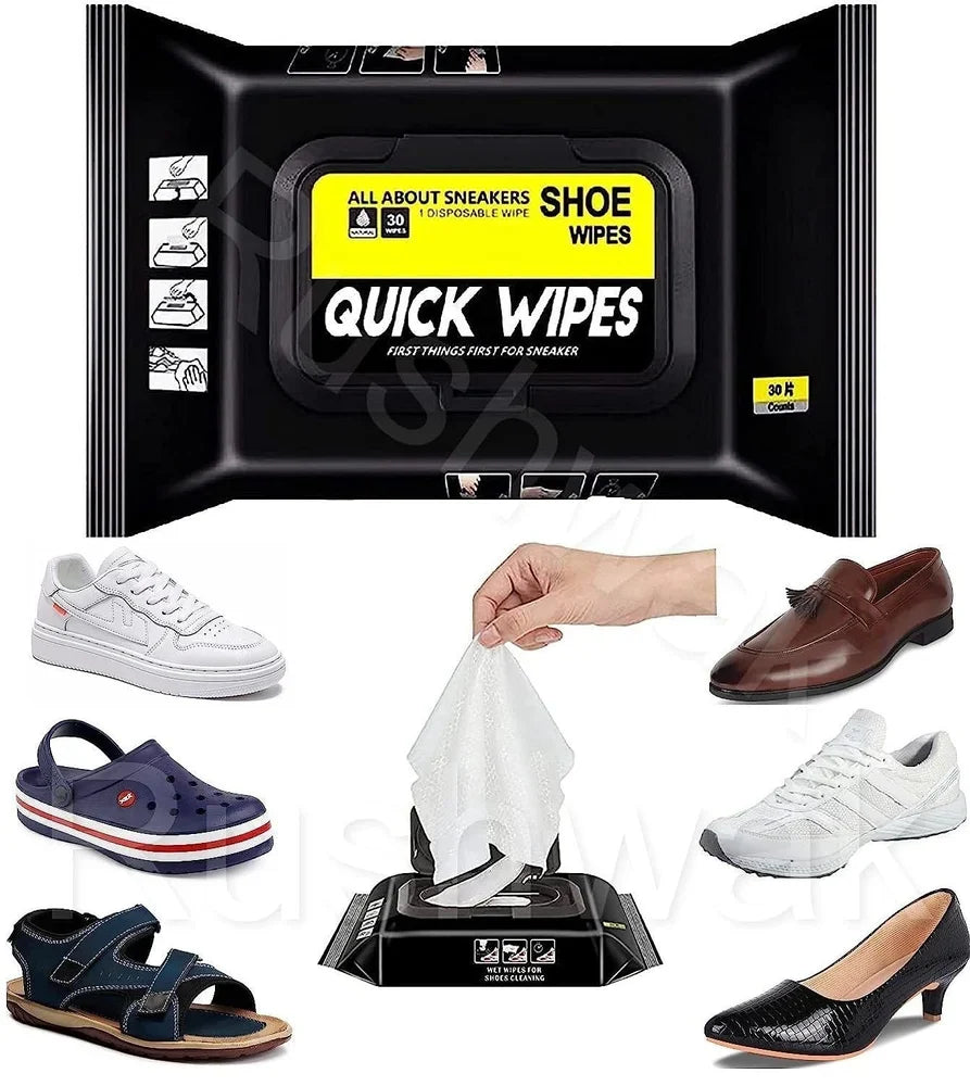 Instant Sneaker Shoes Cleaning Wipes