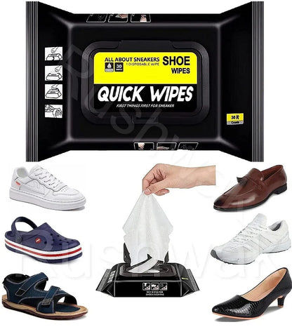 Instant Sneaker Shoes Cleaning Wipes