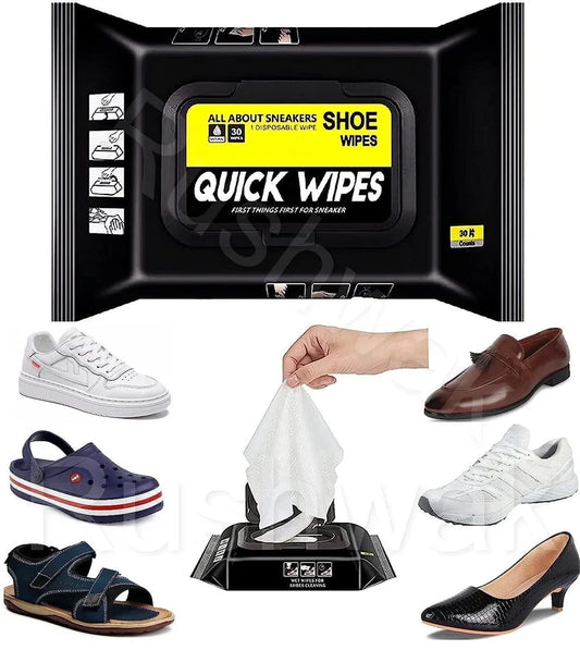 Instant Sneaker Shoes Cleaning Wipes