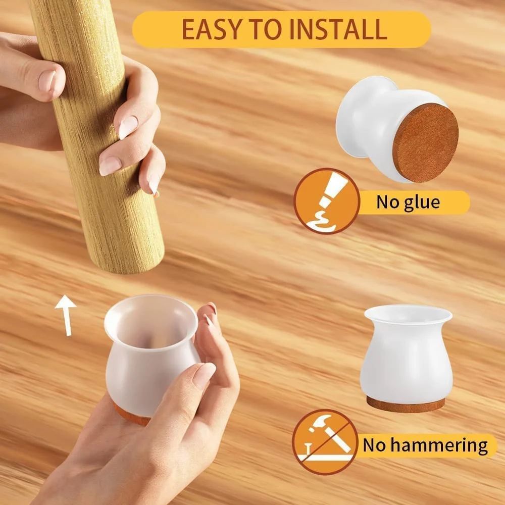 Easy Silicone Chair Cap