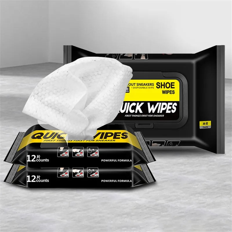 Instant Sneaker Shoes Cleaning Wipes